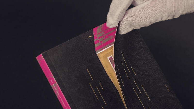 Typeforce III Gold Foil Stamped and Die Cut Cover Cracked